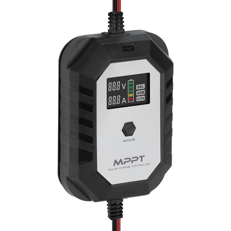 MPX10 10A 12V 130W MPPT Solar Charge Controller with Aluminum Alloy Heat Dissipation