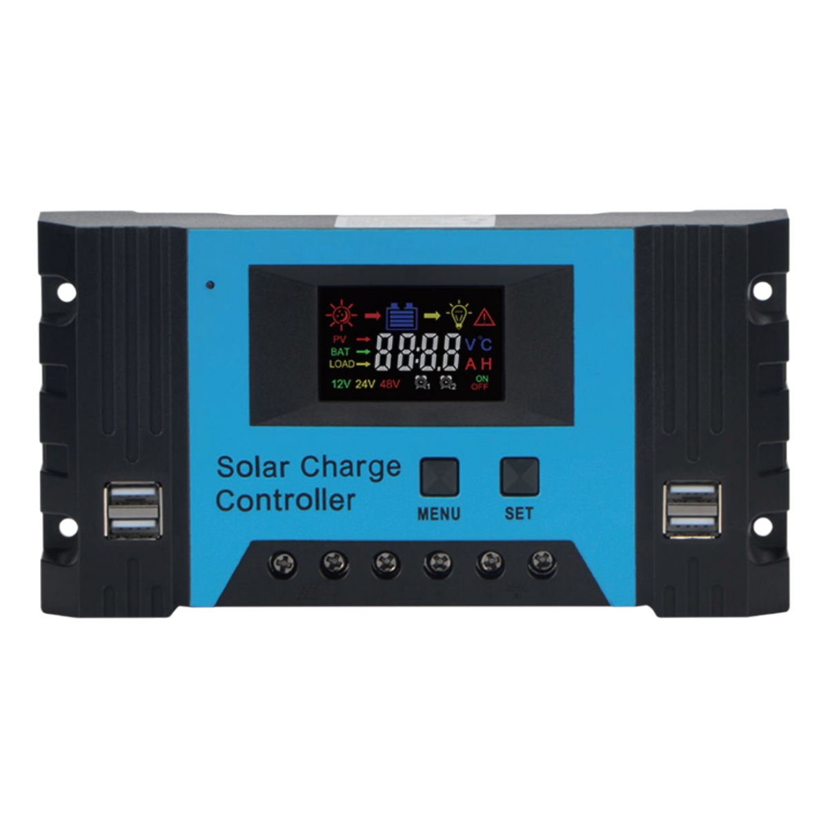 Solar PWM MT Model 12/24/48V 10A to 60A PWM Solar Charge Controller