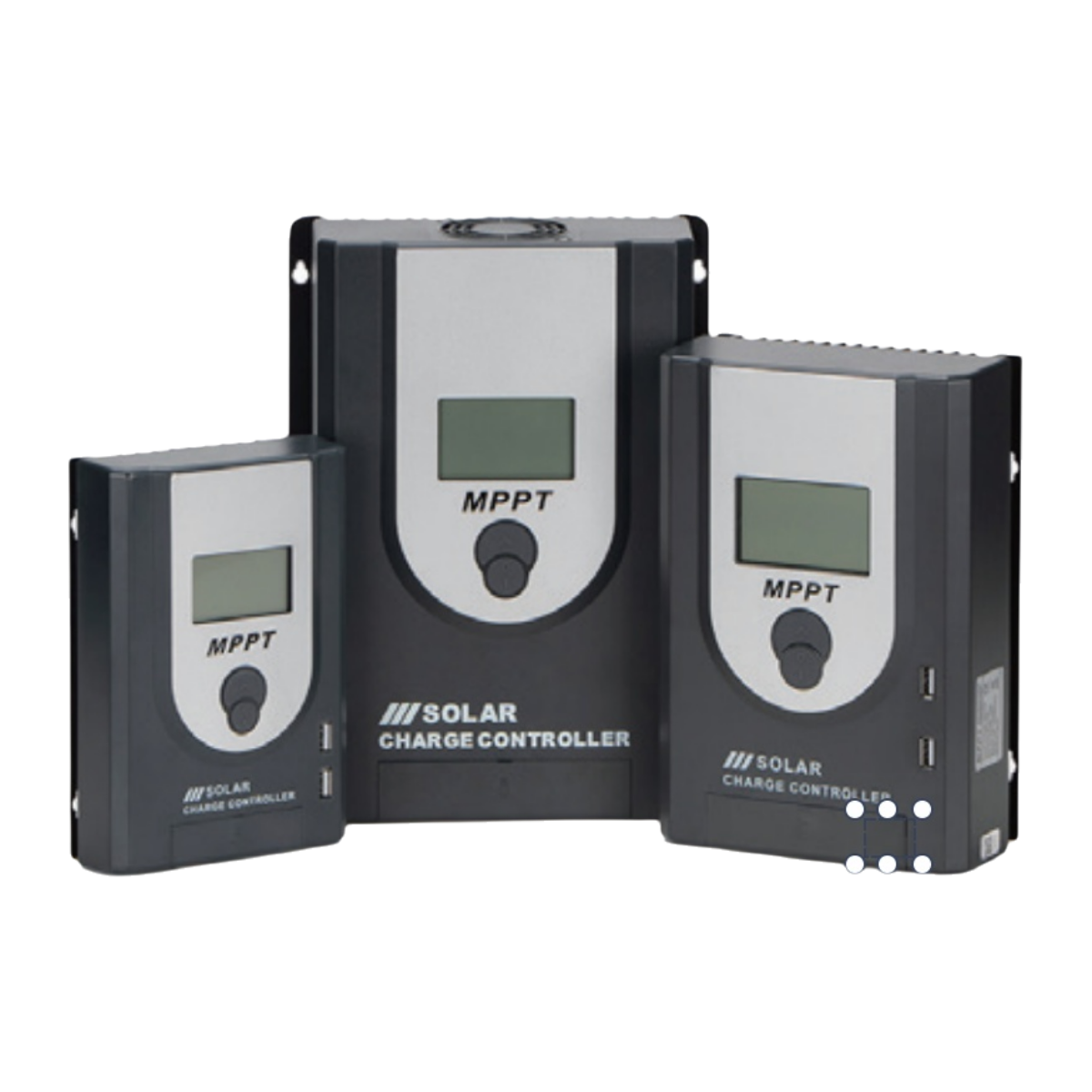 Solar MPJ Series 12/24/36/48V AUTO 15A-60A MPPT Solar Charge Controller