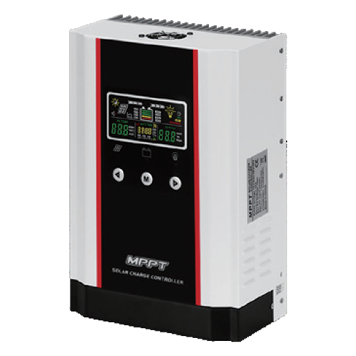 MPK6 SERIES 30A-100A Rated Charge Current Solar MPPT Charge Controller with Color LCD Display