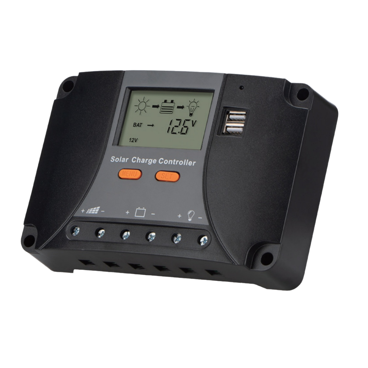 20A 30A 40A UT Series Auto PWM Solar Panel Charge Controller for Solar Home System 