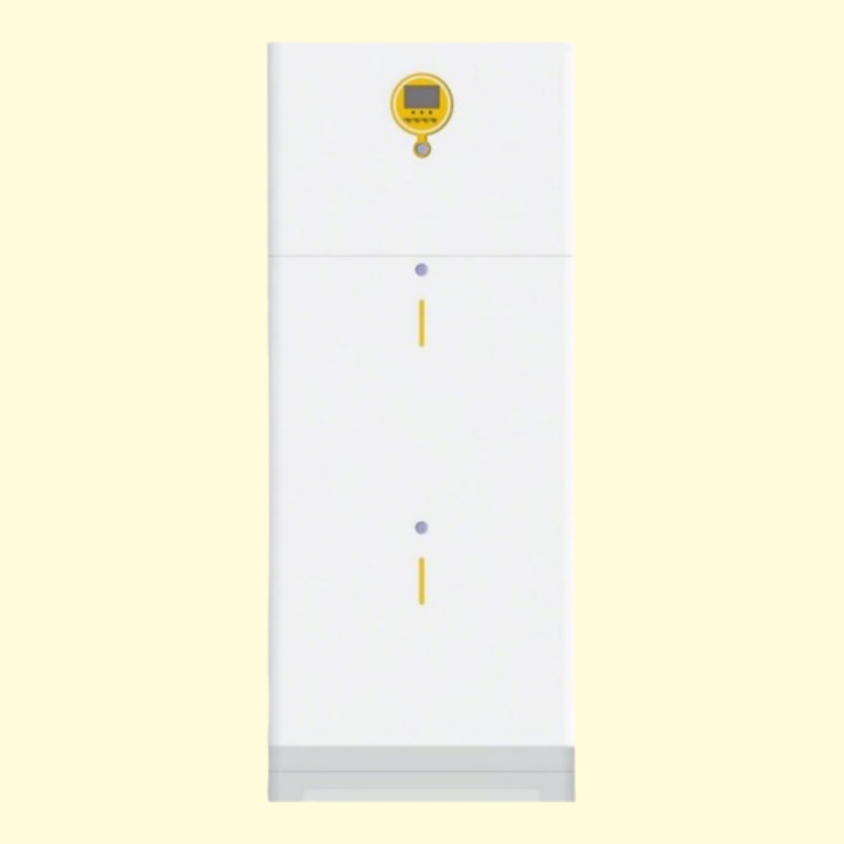 Vertical Integrated Energy Storage System with LCD Display Screen