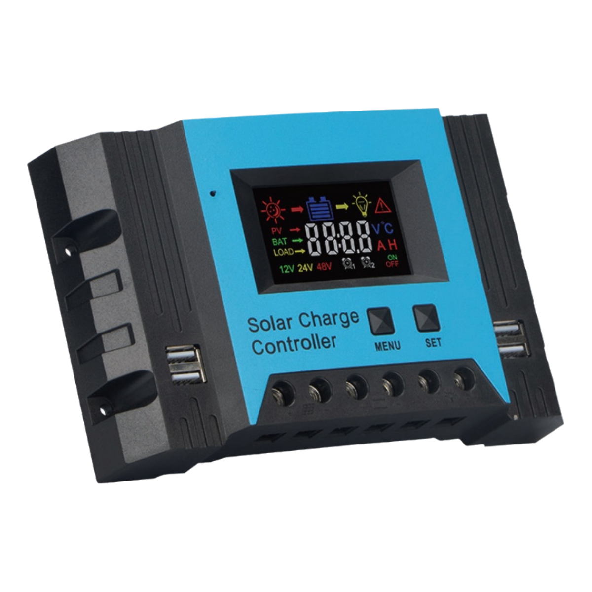 Solar PWM MT Model 12/24/48V 10A to 60A PWM Solar Charge Controller