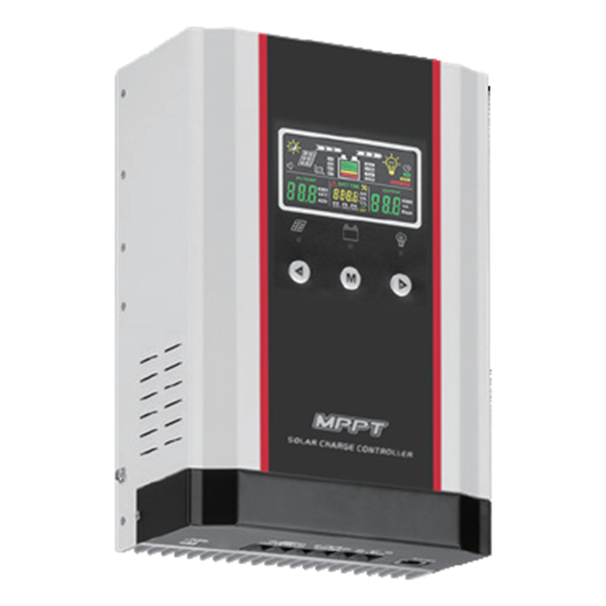 MPK6 SERIES 30A-100A Rated Charge Current Solar MPPT Charge Controller with Color LCD Display