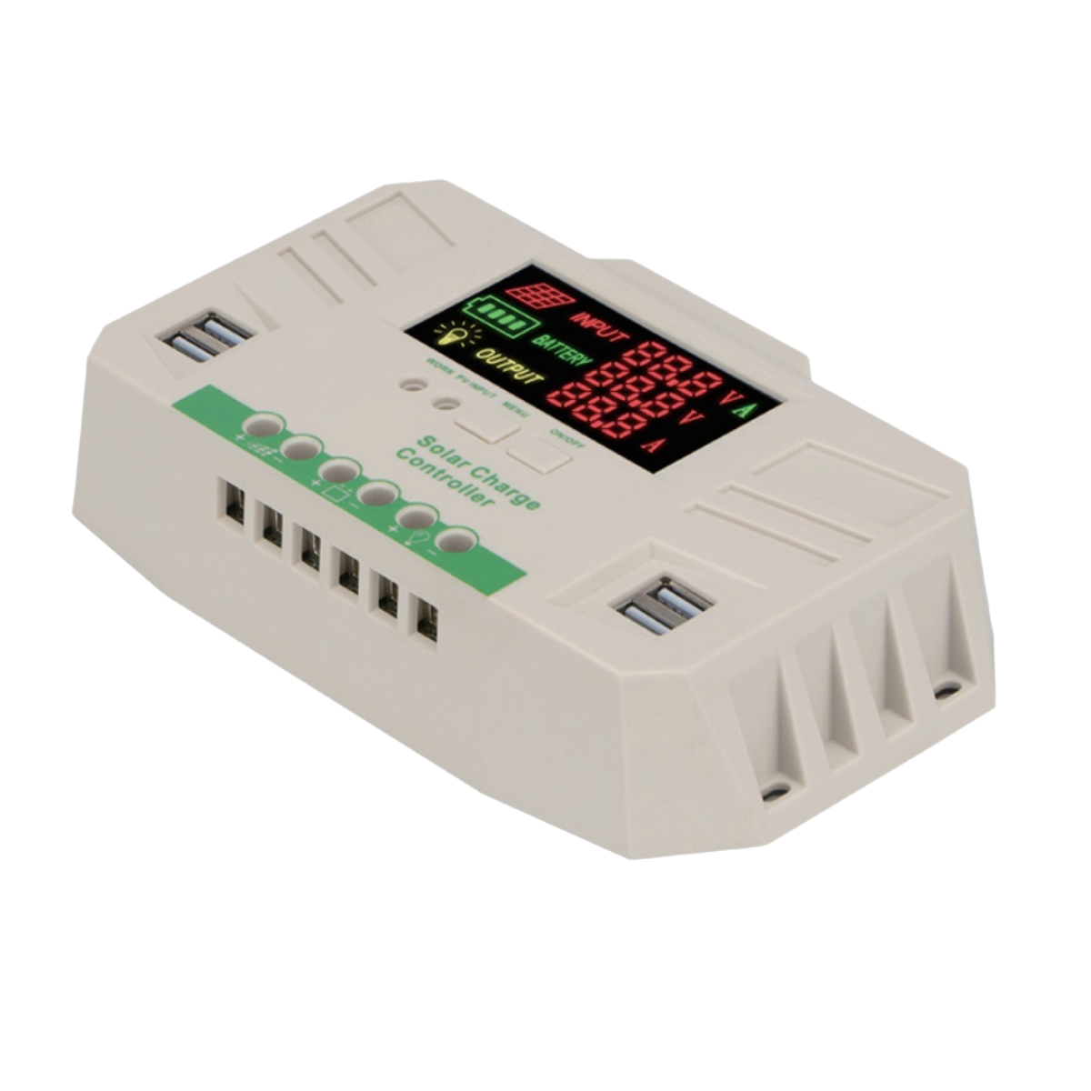 10-60A RT Solar Charge Controller 12/24V Auto Efficient for Solar Energy Systems