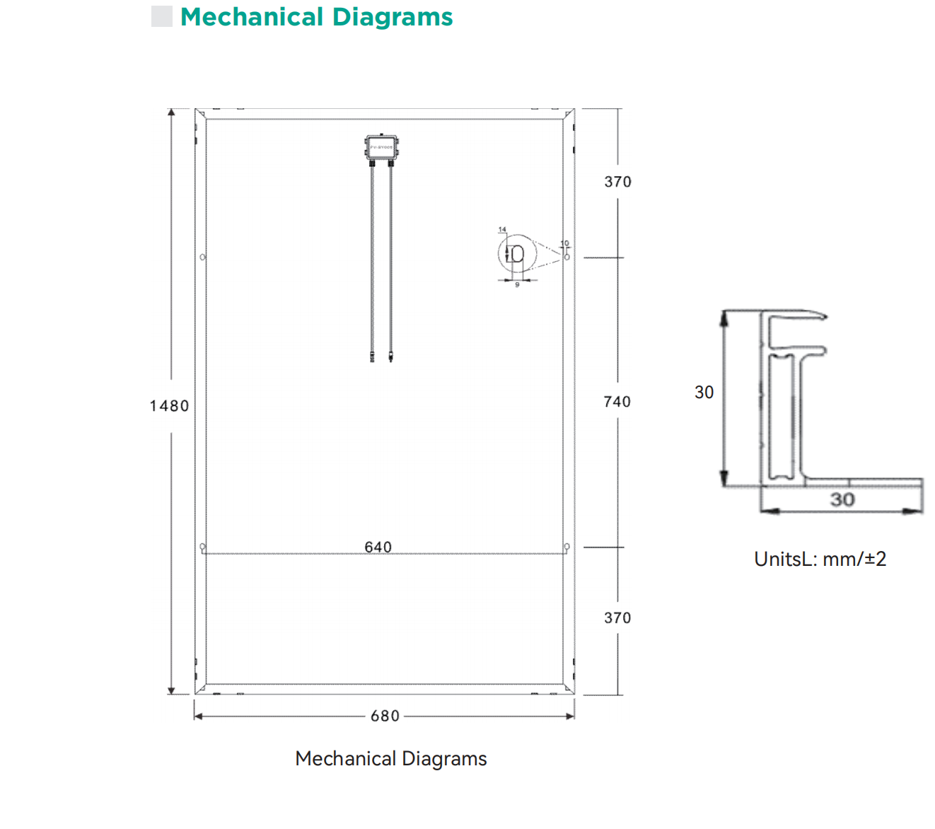 High Efficiency Mono Solar 180W Panel module for Outdoor Home