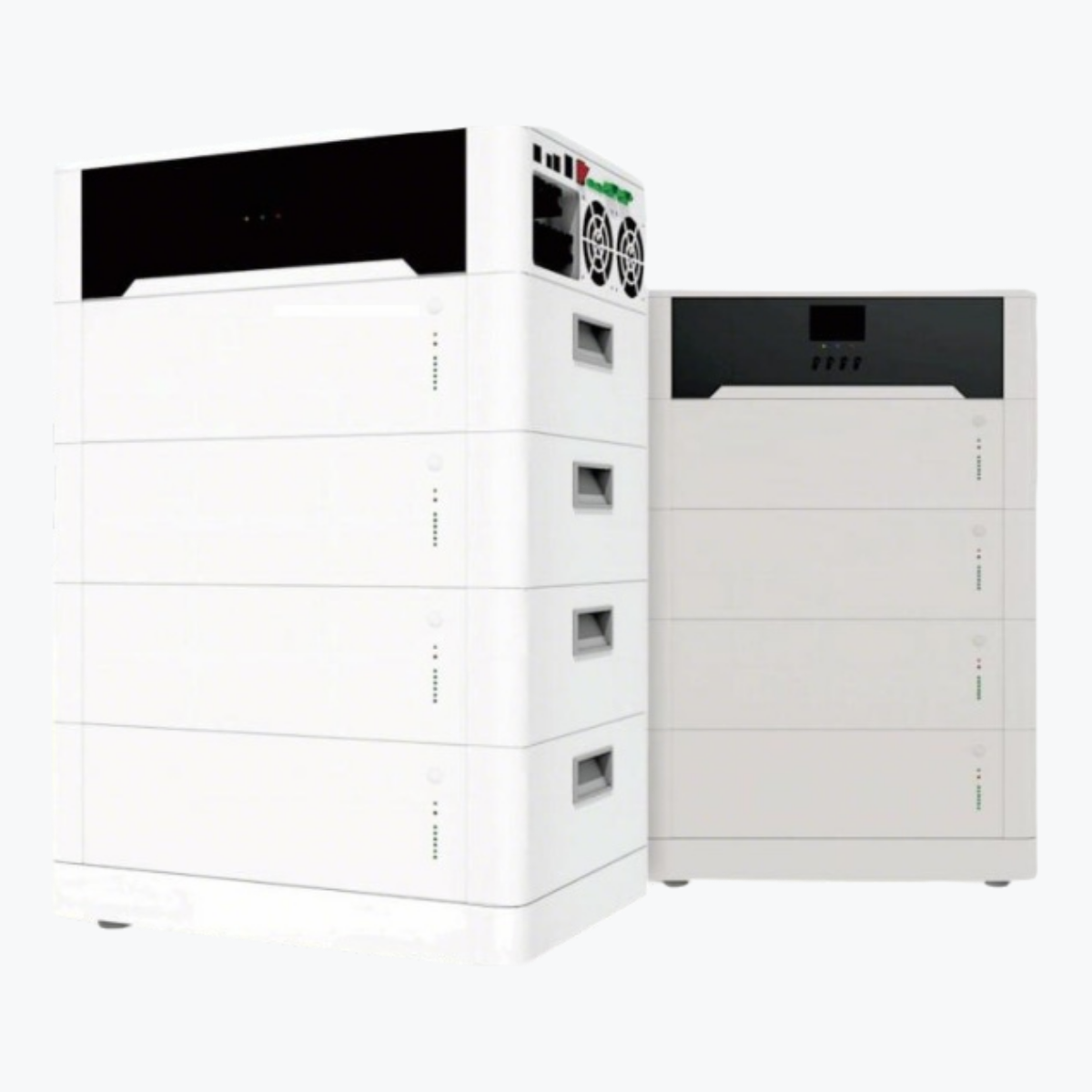 Multiple Working Modes 51.2V Horizontal Integrated Energy Storage System Battery with Square LFP Battery Type
