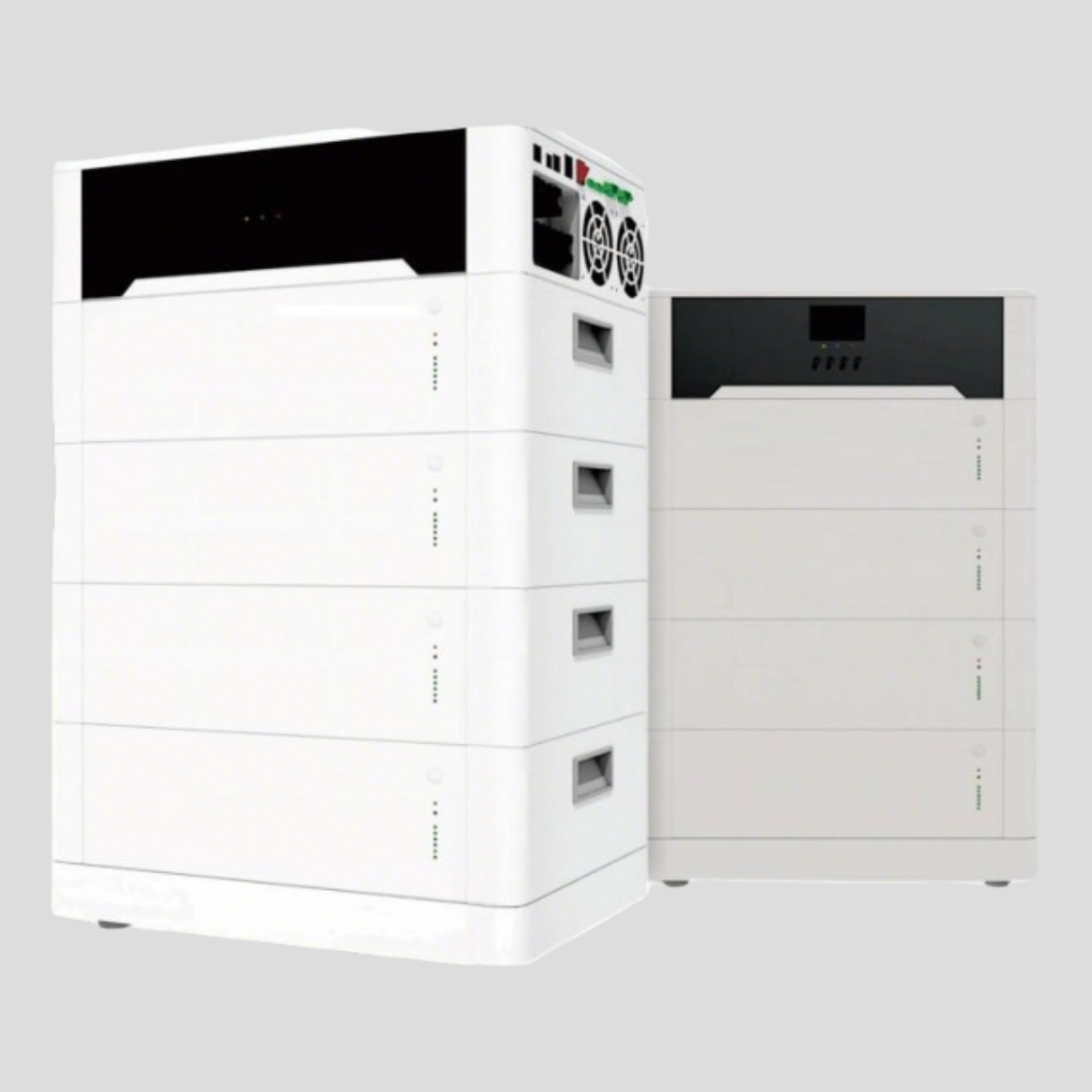 Multiple Working Modes 51.2V Horizontal Integrated Energy Storage System Battery with Square LFP Battery Type