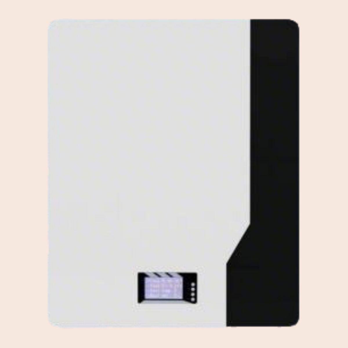 High Efffciency Wall-mounted Home Energy Storage Battery with LCD Display