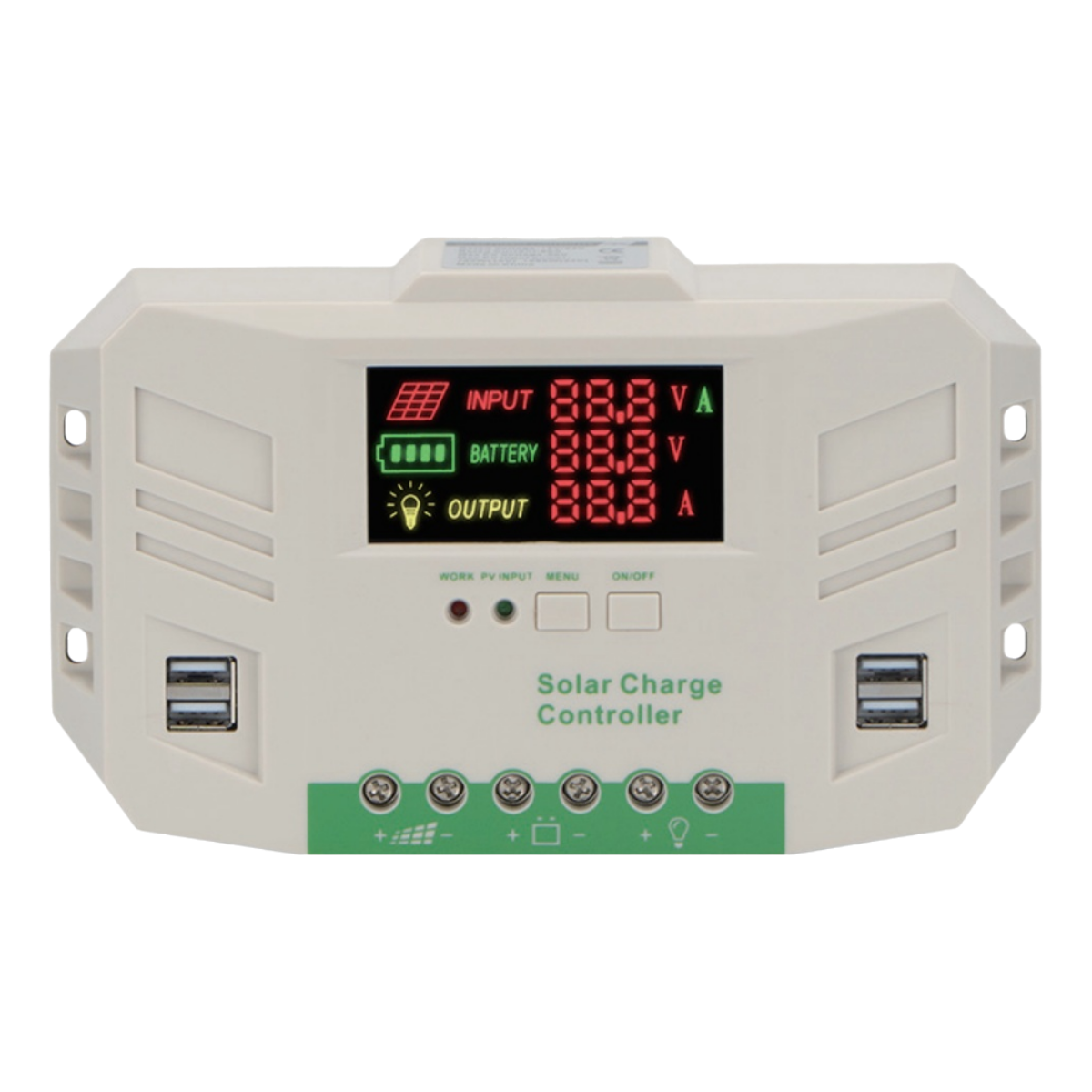 10-60A RT Solar Charge Controller 12/24V Auto Efficient for Solar Energy Systems